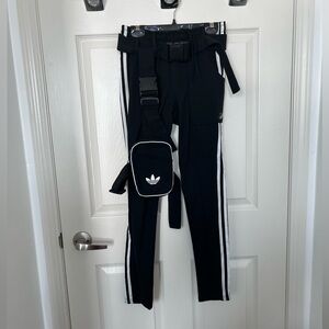 Adidas Originals Black Ji Won Choi & Olivia O’Blanc Edition  SST Track Pants